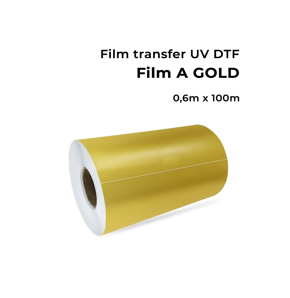 Bobina Film transfer UV DTF GOLD (Film A)