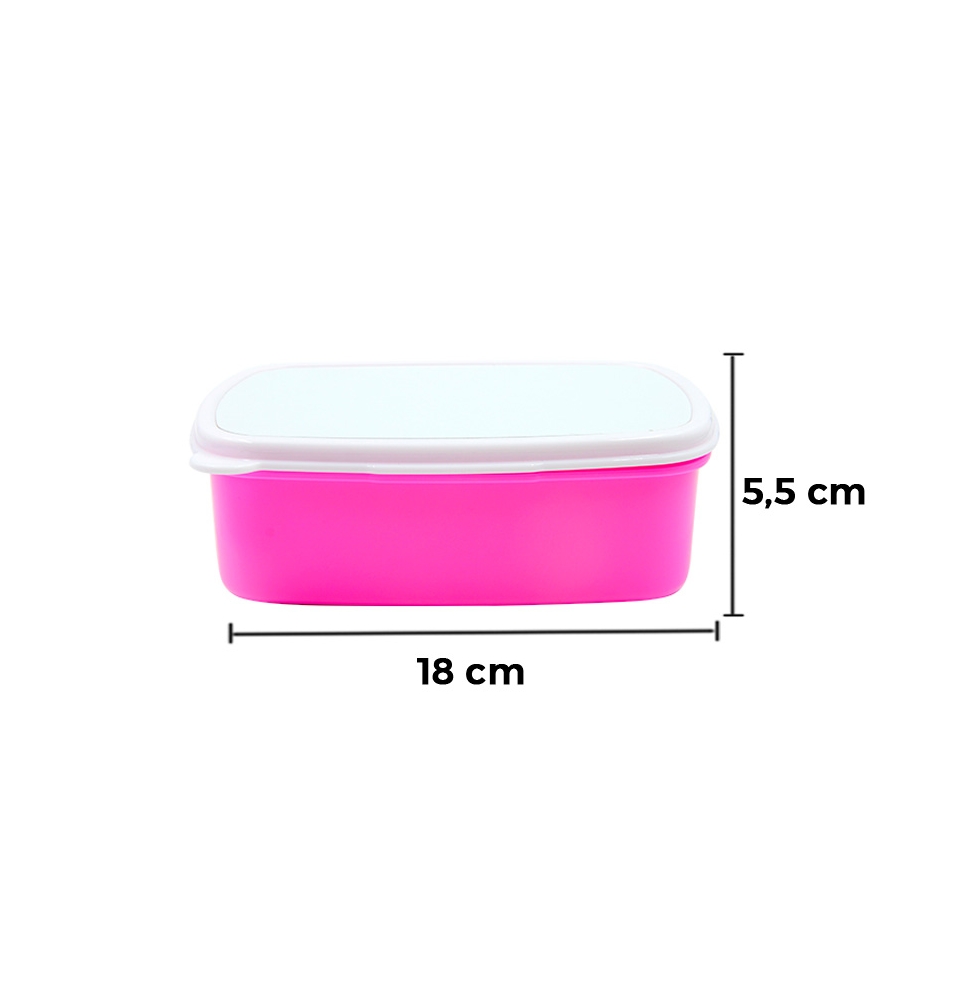 Caja de plástico para sublimar