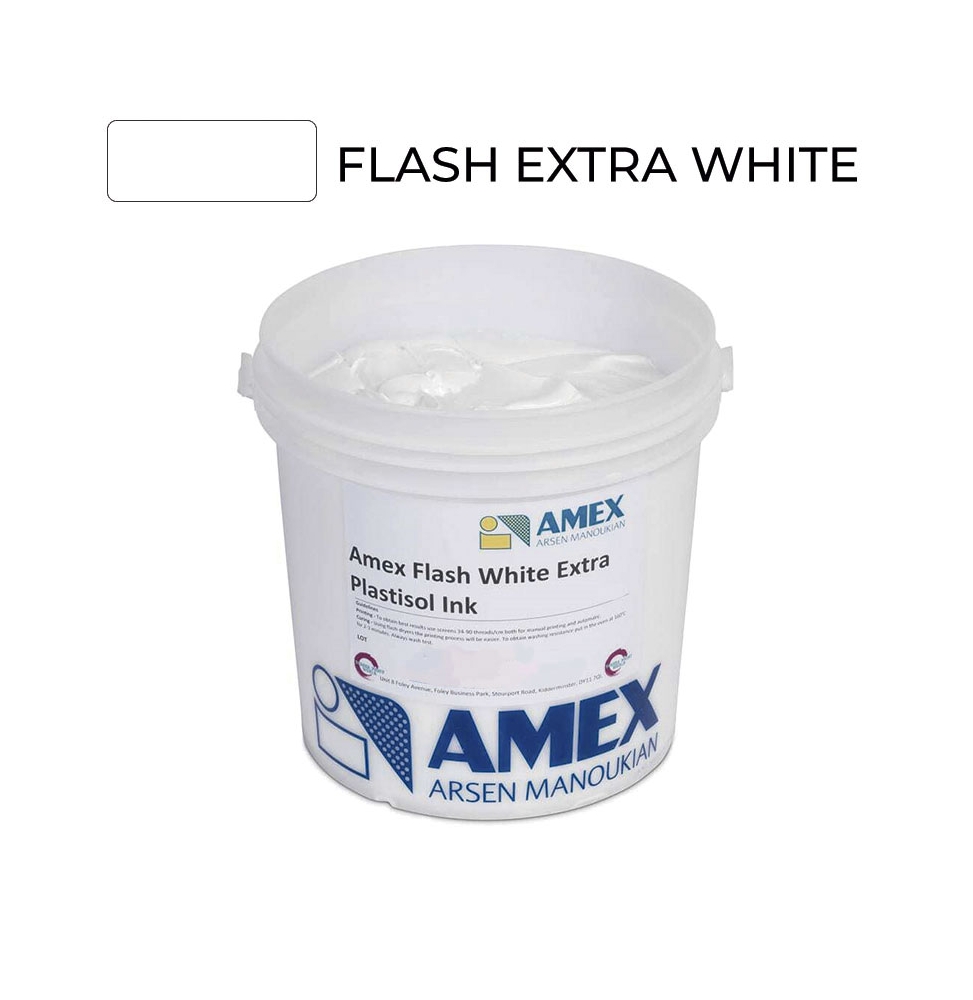 AMEX PLAST PF Plastisol Flash Extra White 7 kg