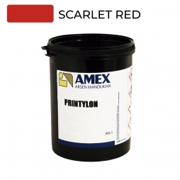 Tinta de serigrafía Amex Printylon HR Scarlet Red 1kg