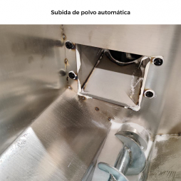 subida de polvo automática