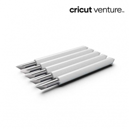 Pack de 5 cuchillas Cricut Venture Performance Replacement Blade