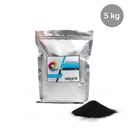 Polvo adhesivo negro para DTF 5 KG