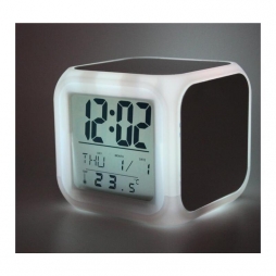 Reloj despertador con LED para sublimacion