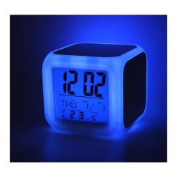 Reloj despertador con LED para sublimacion