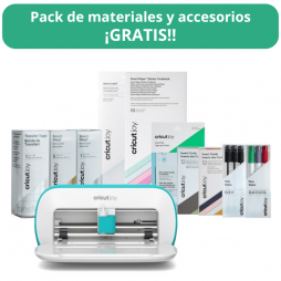 Pack Cricut Joy + Pack materiales Smart ¡GRATIS!