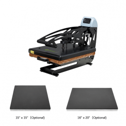 Plancha térmica 40x50 auto-apertura y deslizable EZ-105HS