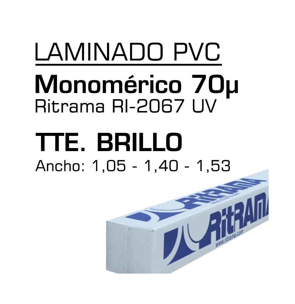 Laminado Monomerico Brillo RI-2067 UVI 105x50