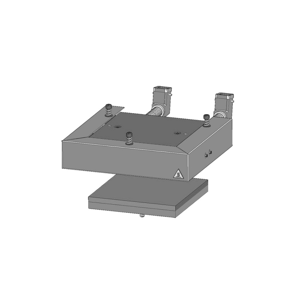 Plato plano para plancha Duplex Mini Pro