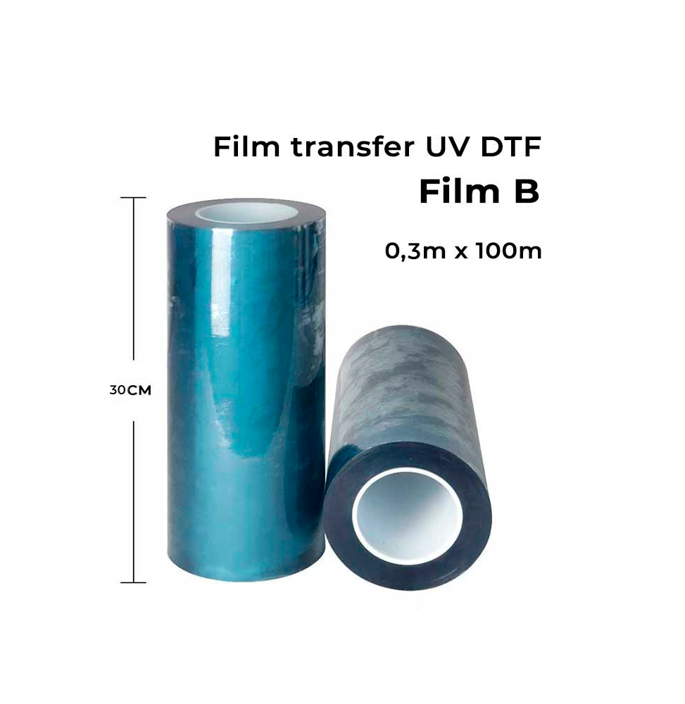 Bobina Film transfer UV DTF 30cm (Film B)