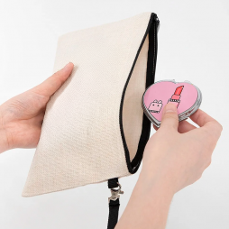 Monedero de lino 10x15 cm