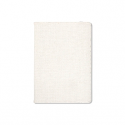 Cuaderno A6 con funda de lino para sublimación