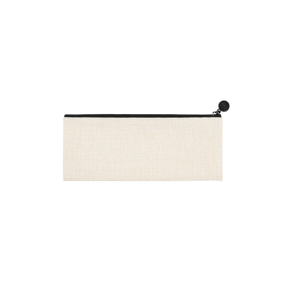 Estuche de lino para sublimación 23,5 x 10 cm Estuche de lino para sublimación 23,5 x 10 cm