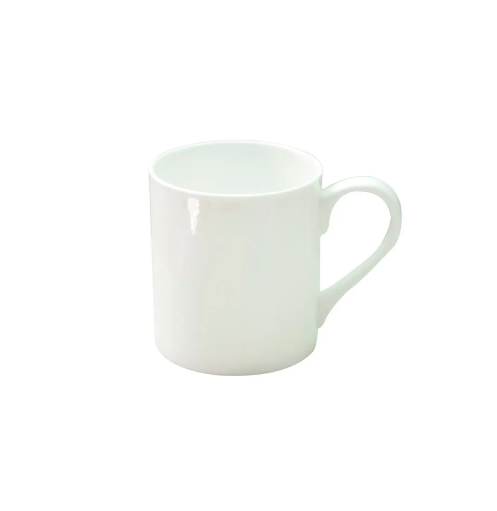 Taza de café o té para sublimación asa curva 8 oz Taza de café o té para sublimación asa curva 8 oz