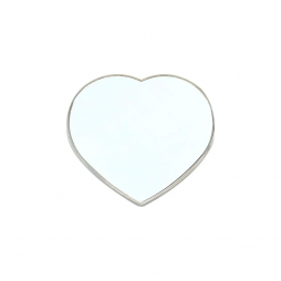 Imán Corazón Metálico Sublimable