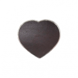 Imán Corazón Metálico Sublimable