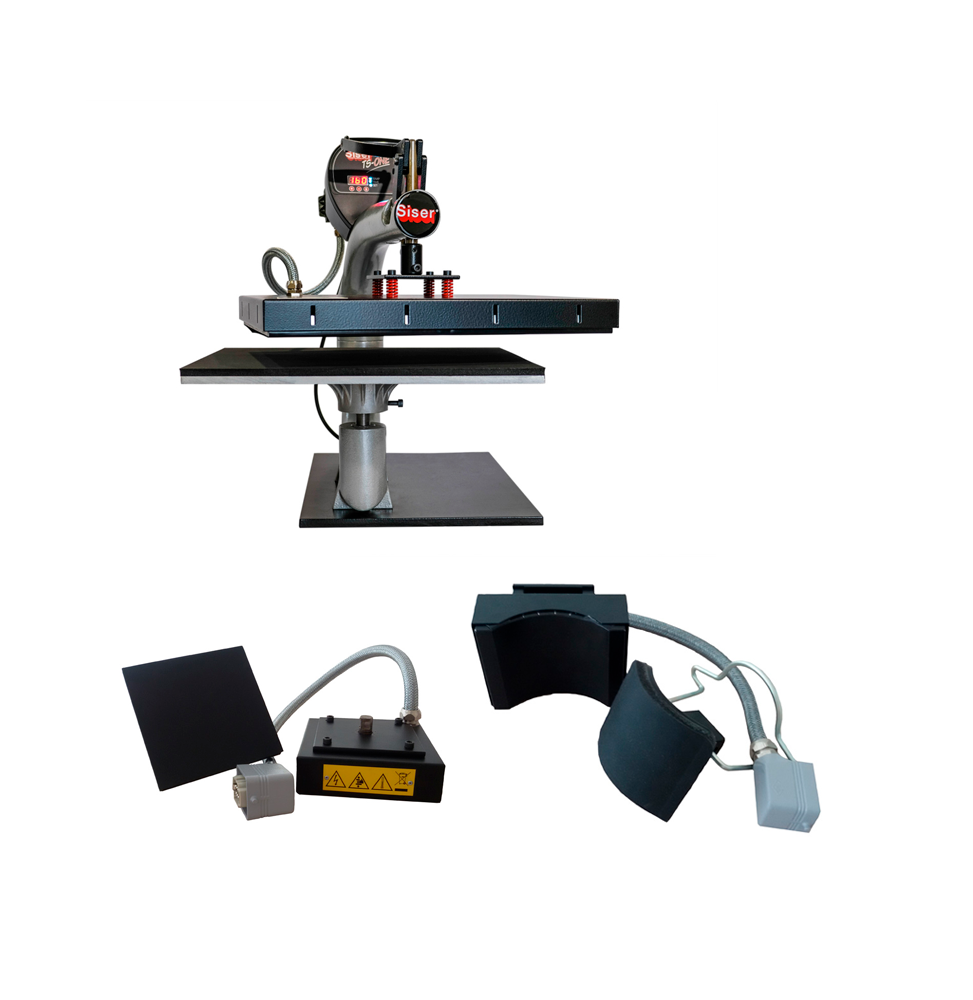 Pack Plancha Siser TS One 38 x 50 cm + Accesorios