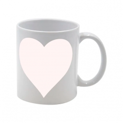 Taza Cerámica Mágica Corazón 11 Oz con caja