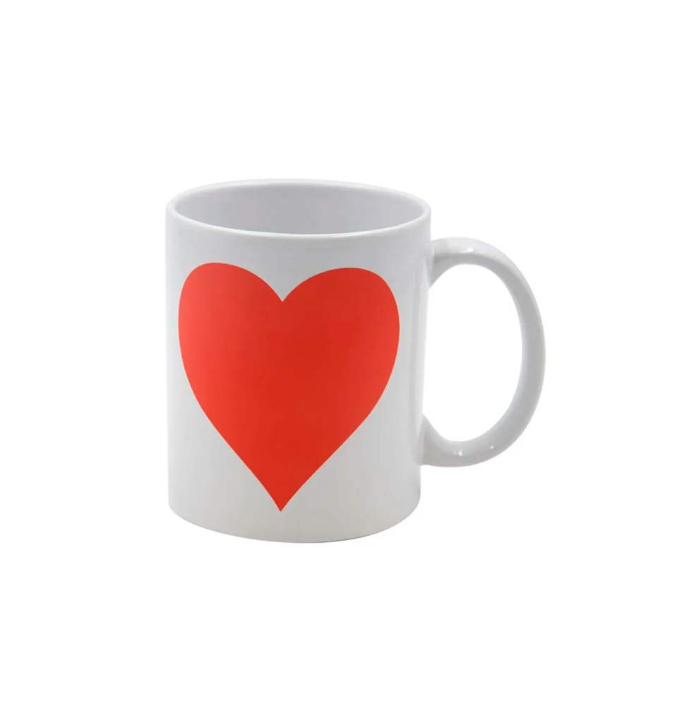 Taza Cerámica Mágica Corazón 11 Oz con caja