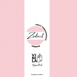 Vinilo Termoadhesivo Zediart Essential Pastel Pink Peony