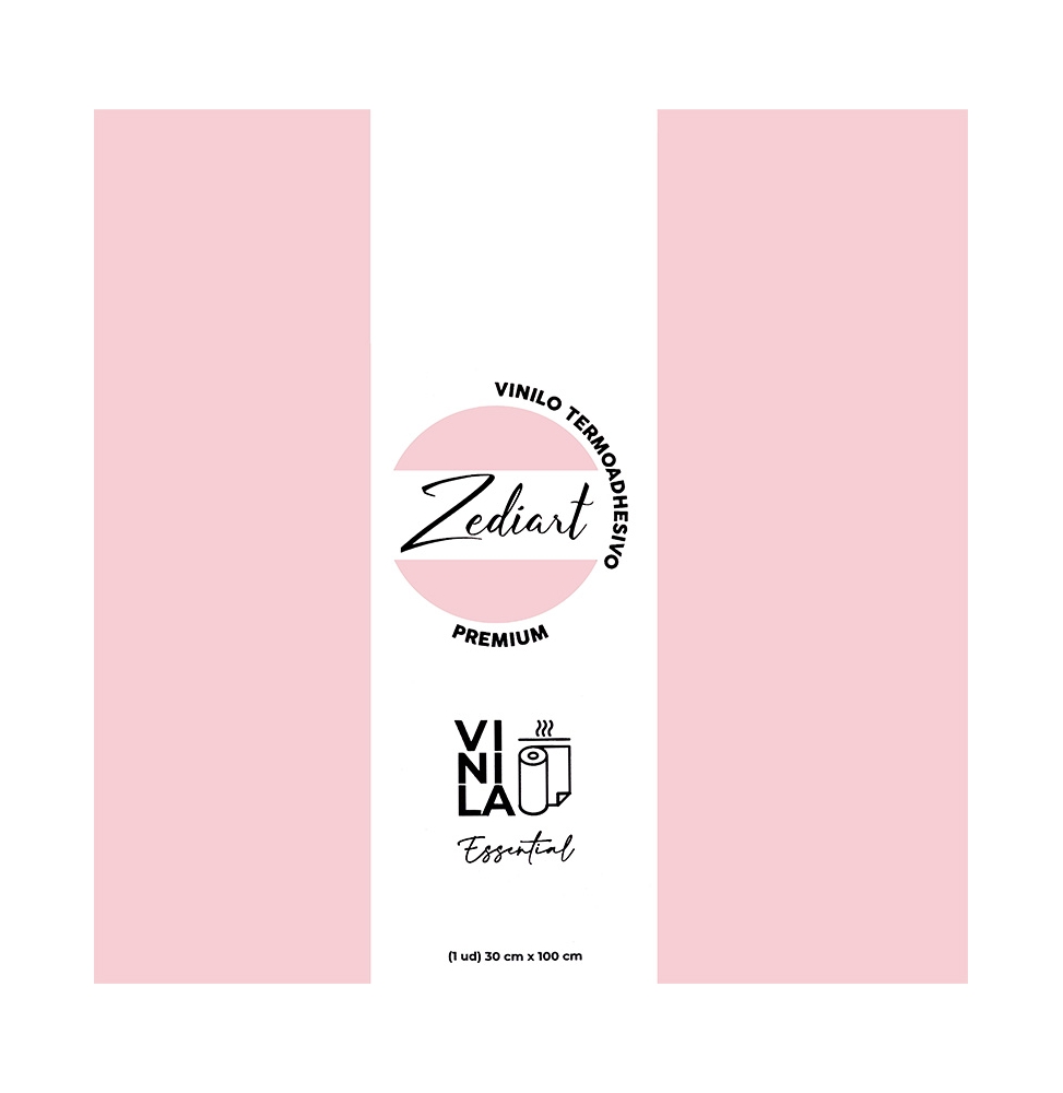 Vinilo Termoadhesivo Zediart Essential Pastel Pink Peony Vinilo Termoadhesivo Zediart Essential Pastel Pink Peony