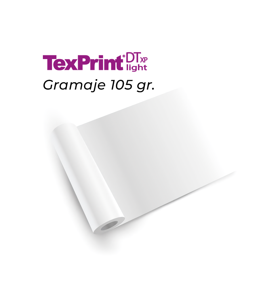 Papel Sublimación TexPrint DT XP 105 gr Papel Sublimación TexPrint DT XP 105 gr