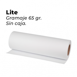 Papel Sublimación Lite con adhesivo 65gsm SIN caja