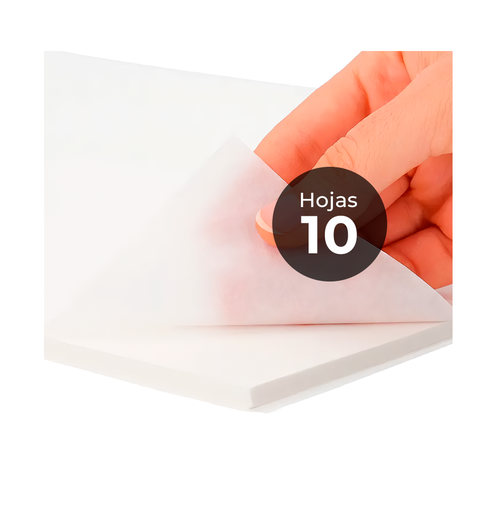 Papel protector siliconado 41g 40x60 10H Blanco Papel protector siliconado 41g 40x60 10H Blanco