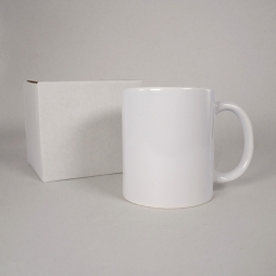 Taza sublimación blanca premium AAA Zediart con caja 3