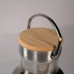 Botella de Acero Inoxidable Zediart plata 5