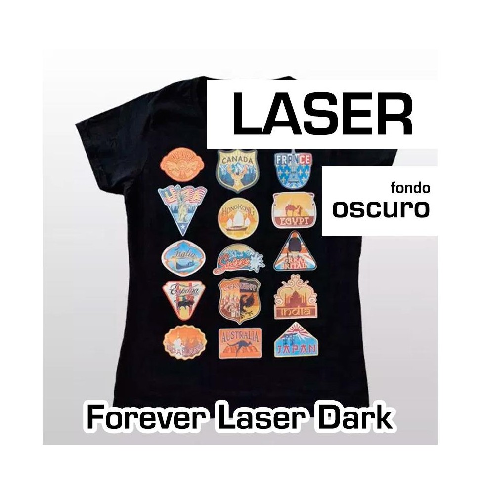 Forever laser dark A4 -paquete 10 hojas-