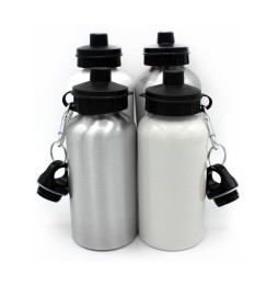 Cantimplora Aluminio Plata 600 ML