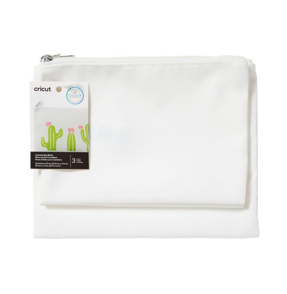 Cricut Lilen Cosmetic Bags 3-pack (Infusible Ink B