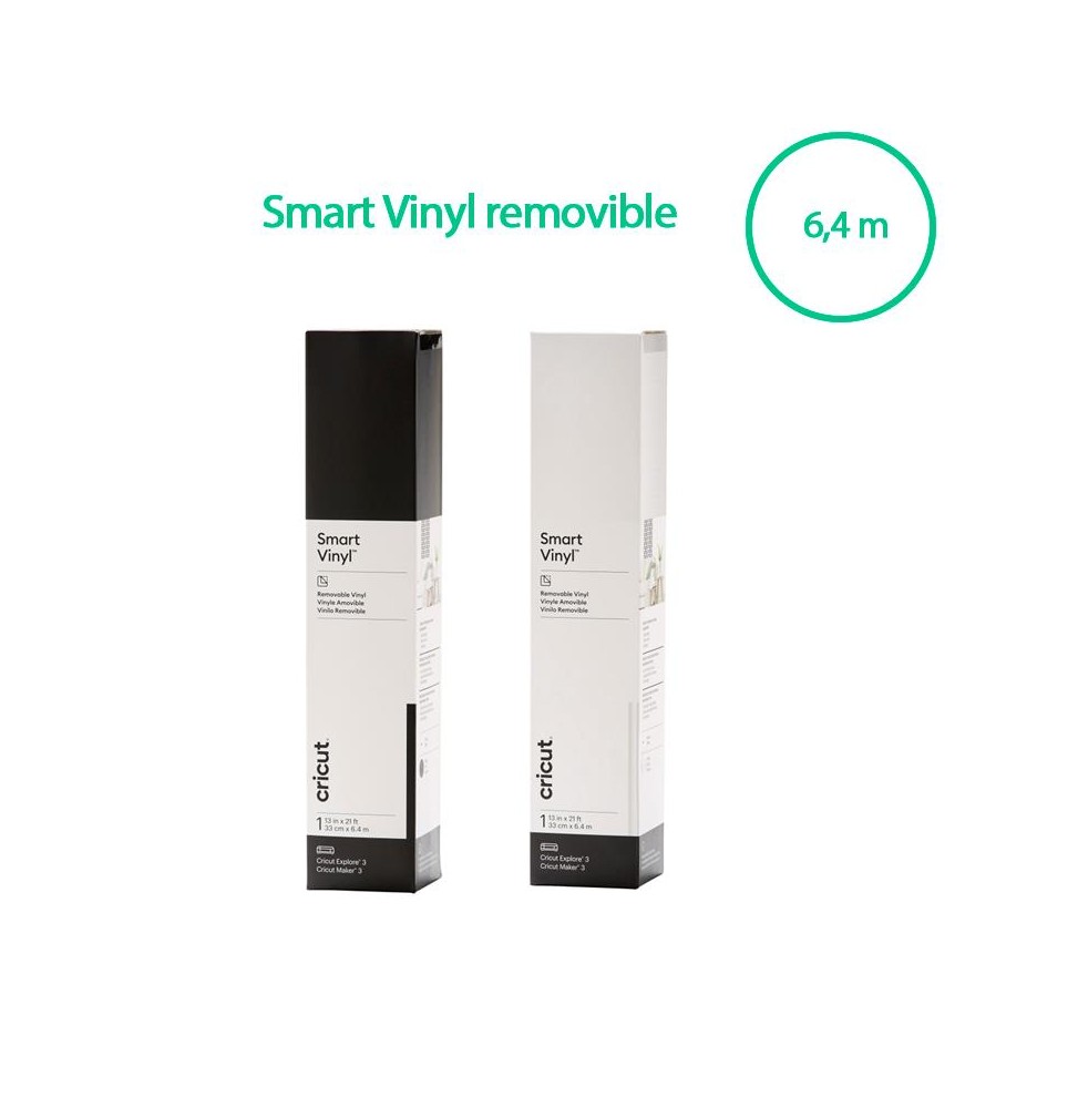 Cricut Smart Vinyl Removable Black 33x640cm