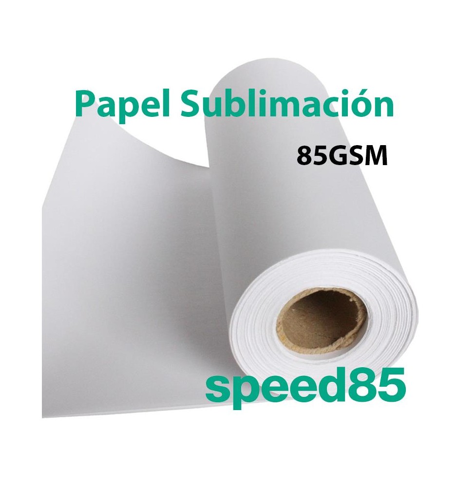 Papel Sublimación Speed con adhesivo 85gsm