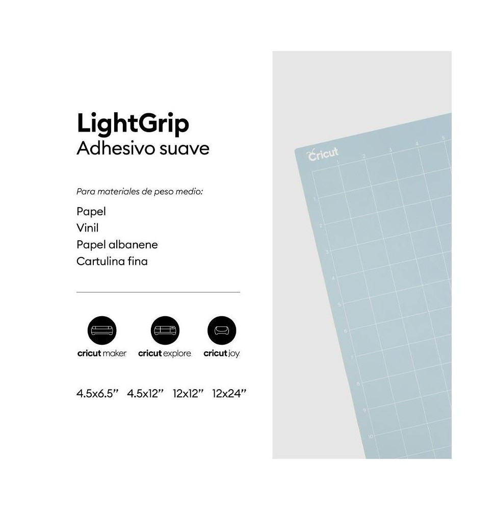 Cricut Joy Light Grip Mat 4.5x12 Blue