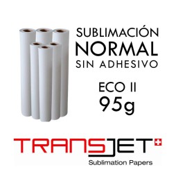 Papel Sublimación Transjet EcoII 95g 1,62x150m