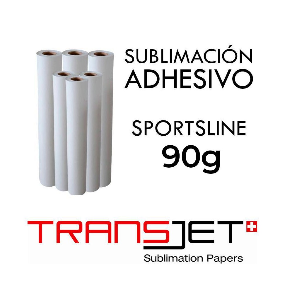 Papel Sublimación Transjet Sport 90g 1,62x150m