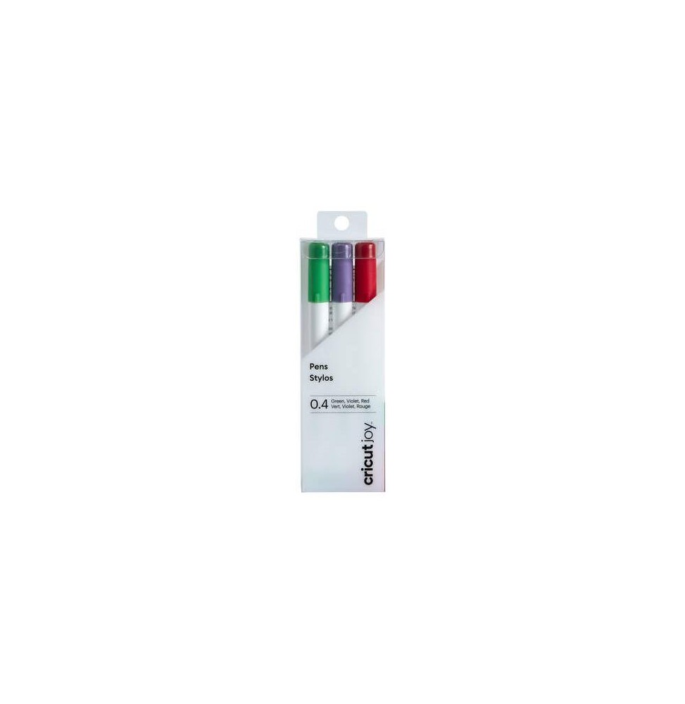 Cricut Joy Set de Bolis 0.4mm(rojo, verde, violet)