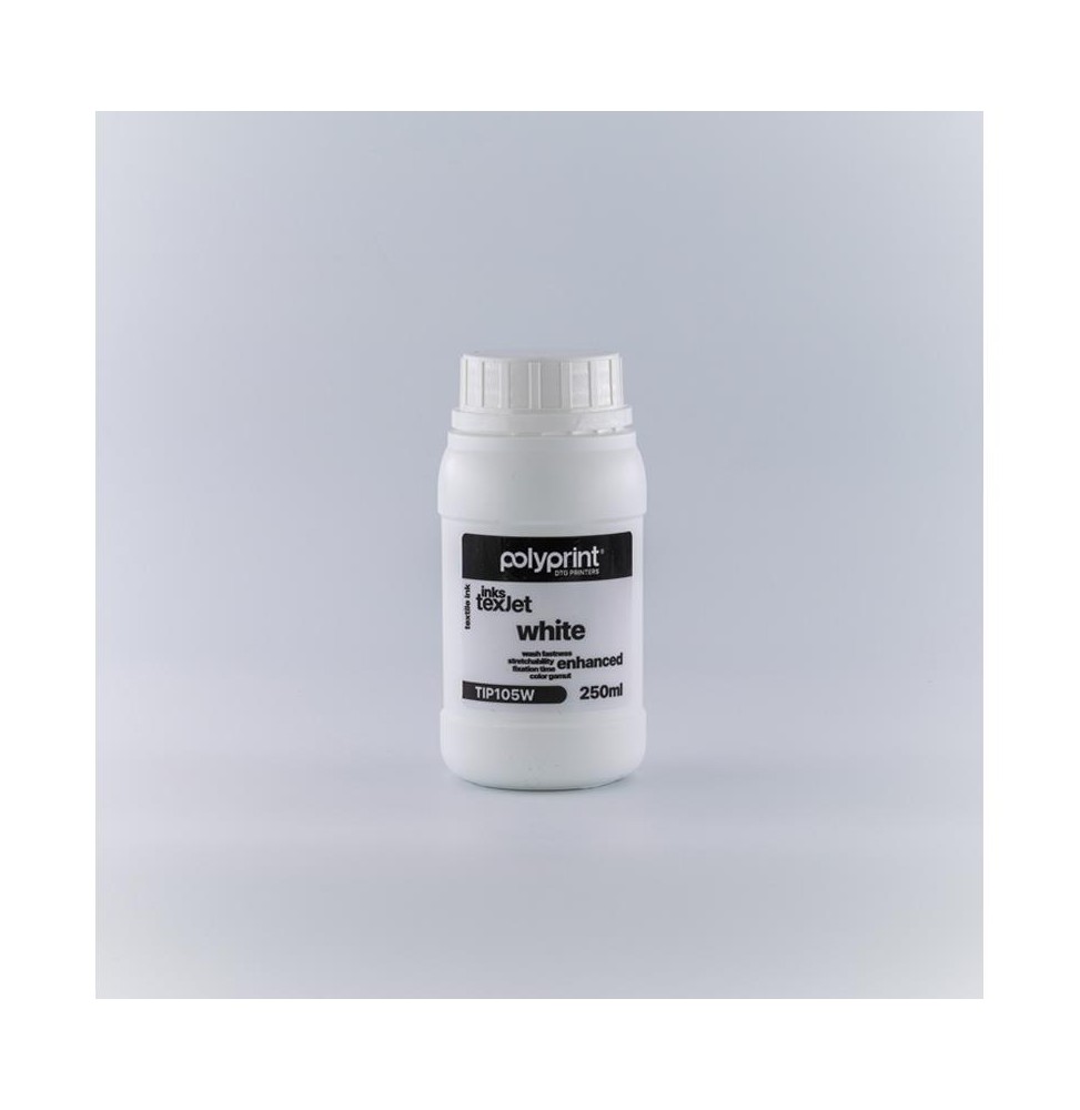 Polyprint Tinta White TIP105W 250ml