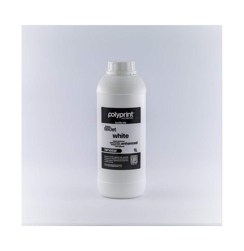 Polyprint Tinta White TIP105W 1L Polyprint Tinta White TIP105W 1L