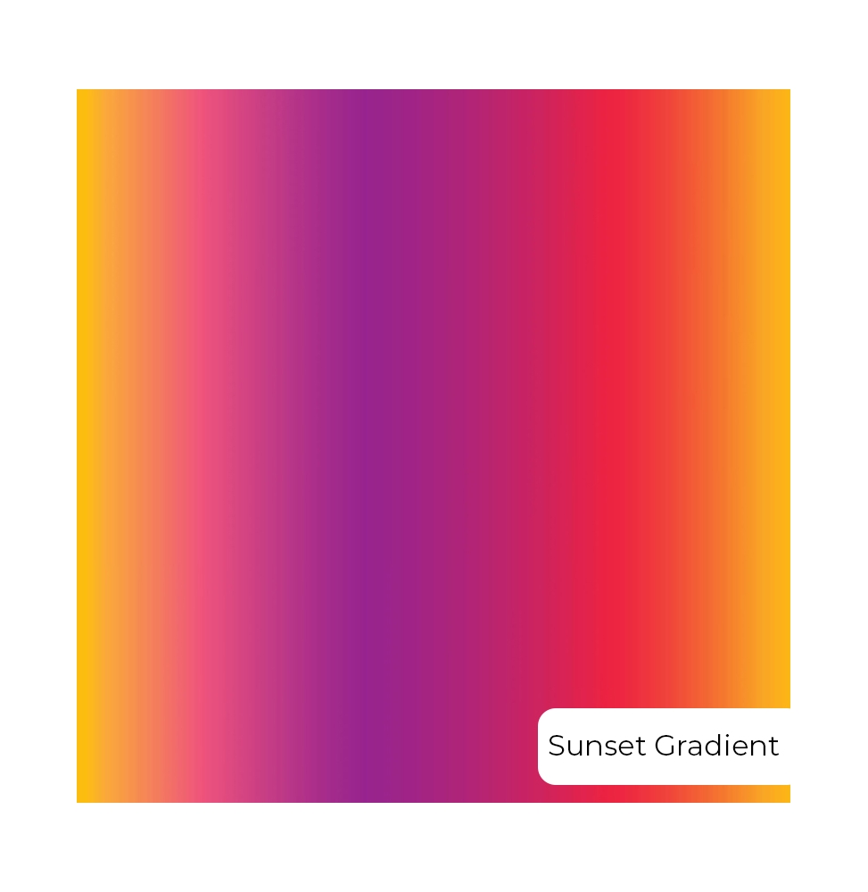 Siser EasyPattern Plus Sunset Gradient 0,30m Siser EasyPattern Plus Sunset Gradient 0,30m