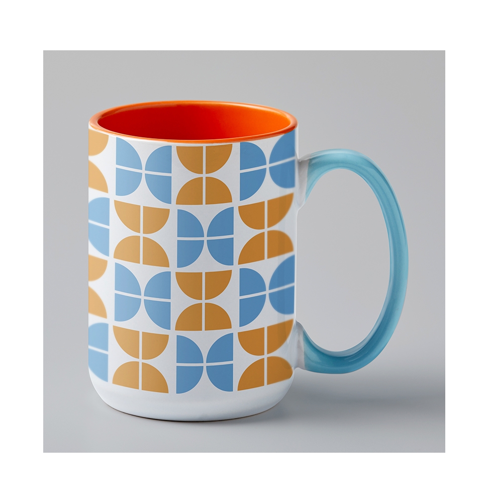 Cricut Blank Beveled Ceramic Mug - Sahara - 15 oz