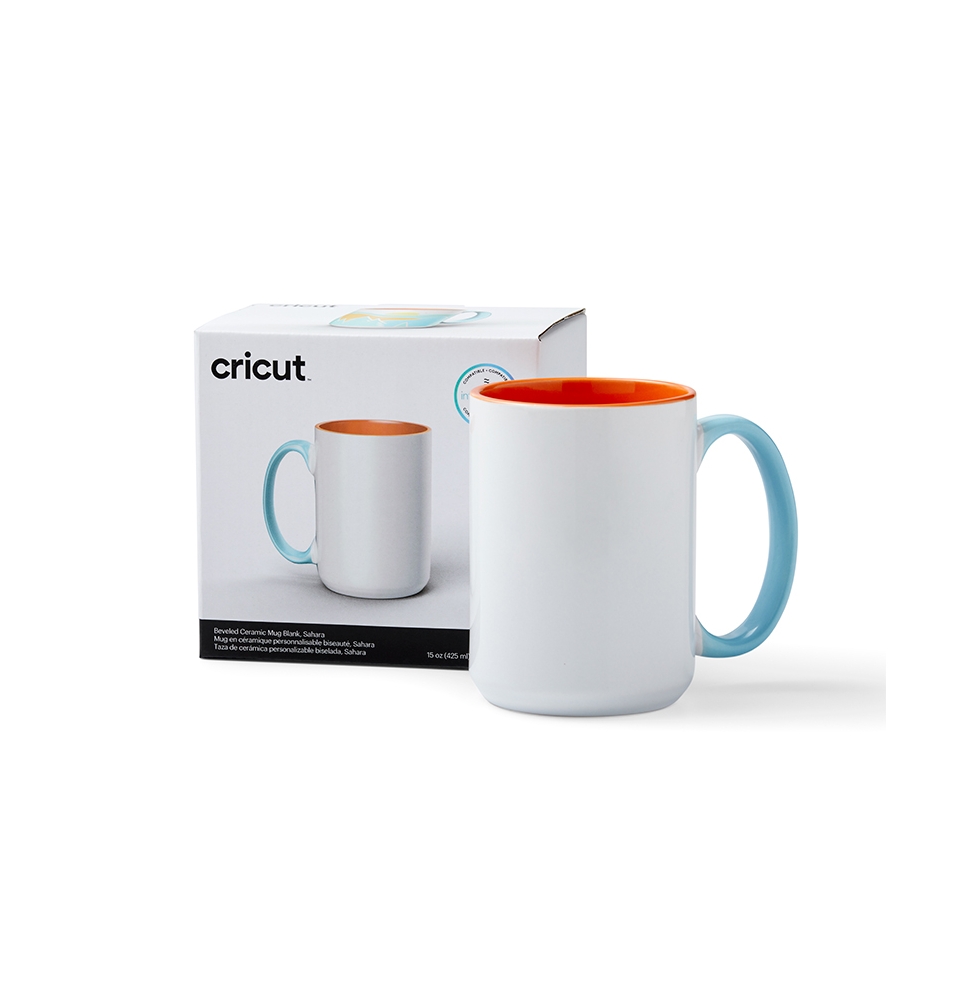 Cricut Taza cerámica color Sahara 425ml (1 ud)