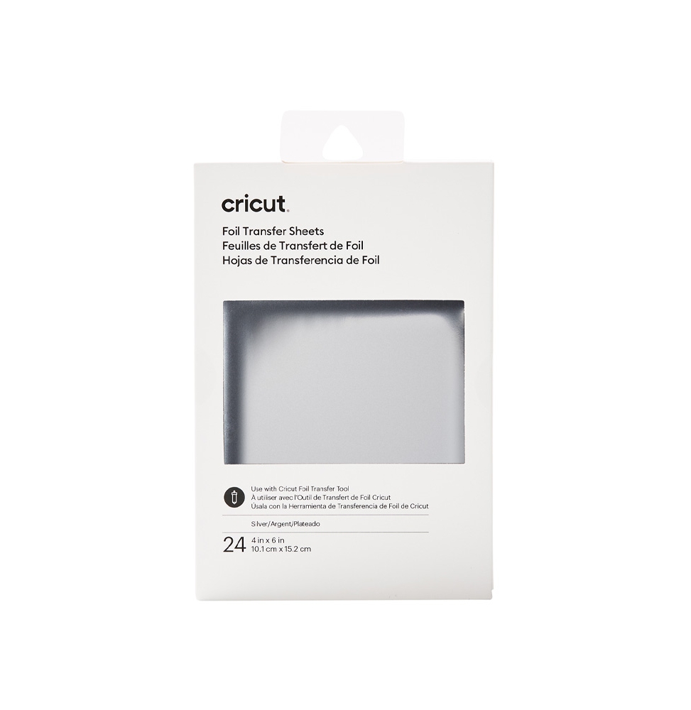 Cricut hojas de transferencia de foil (24uds)