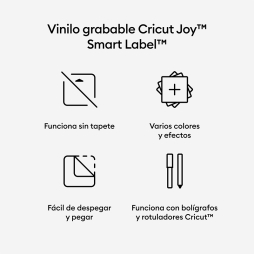 Cricut Joy Smart Vinyl Permanente Escribible Metallic Edition 14x33cm