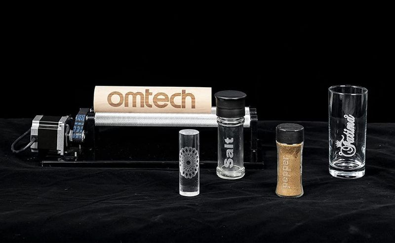 Omtech grabado laser en vidrio