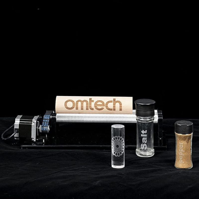 Grabadora láser CO2 de Omtech - grabacion en vidrio