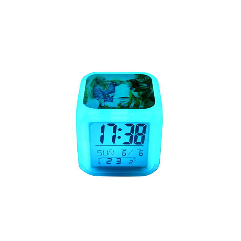 Reloj con Luz LED para Sublimación