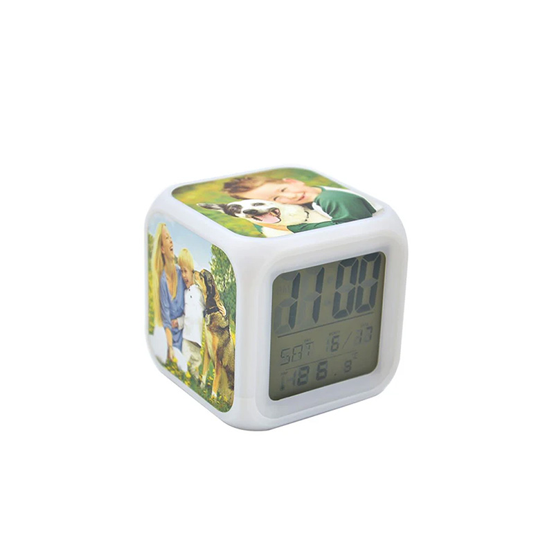 Reloj con Luz LED para Sublimación